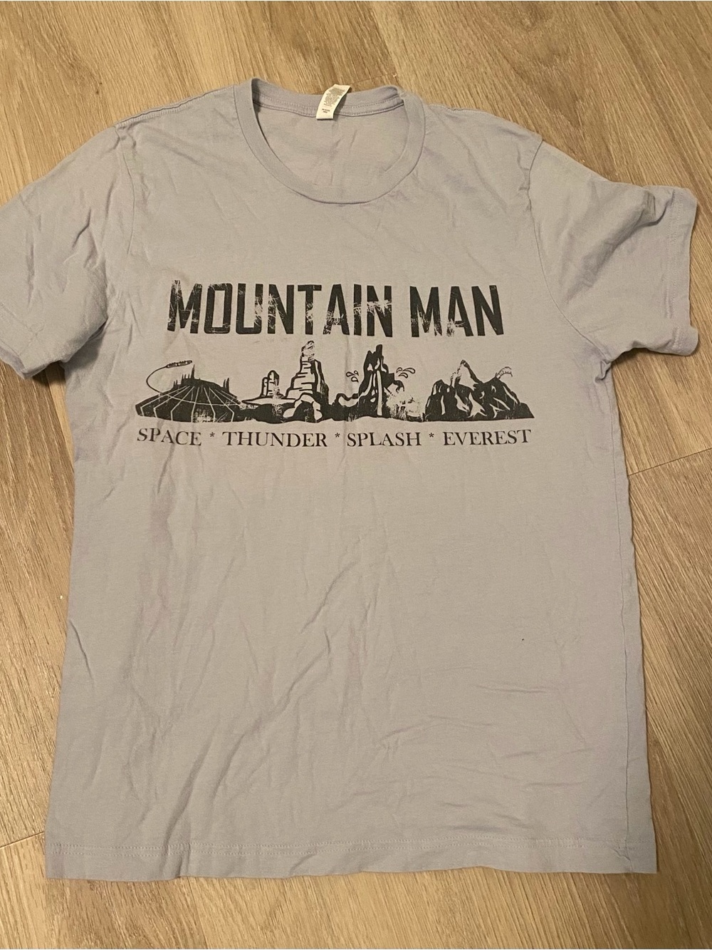 Men’s Large Disney World Mountain Man T-Shirt